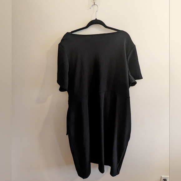 Dorothy Perkins Faux Textured Wrap Dress 4xl or US24 - Picture 4 of 6